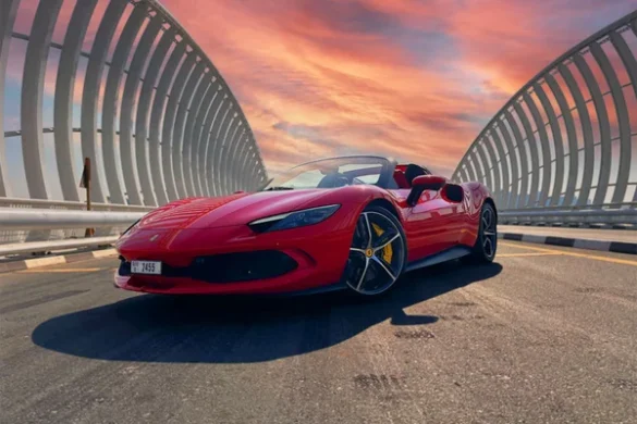 Ferrari 296-GTS Car, a super car in dubai